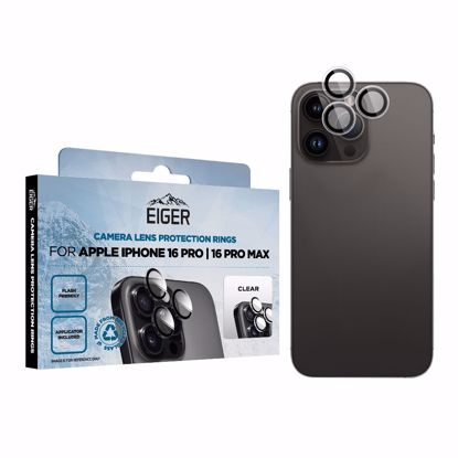 Picture of Eiger Eiger Mountain Glass LENS RING GRS for Apple iPhone 16 Pro/ 16 Pro Max