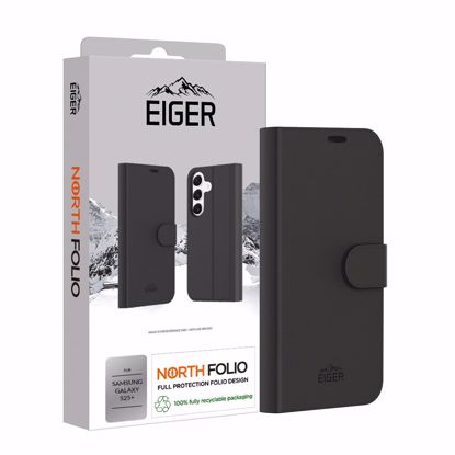 Picture of Eiger Eiger North Folio Case for Samsung Galaxy S25+ in Black